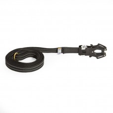 Patrol Leash non-slip 20 mm x 1,60 mtr, with handle and Frog Snaphook