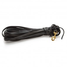 Leather Tracking leash 12 mm x 10 mtr.